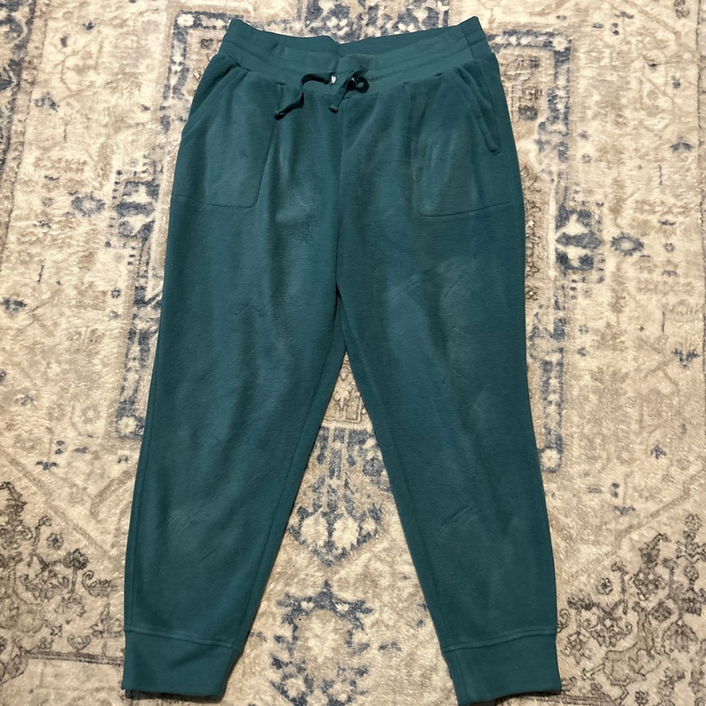 Never Not Hustling Teal Jogger Pants